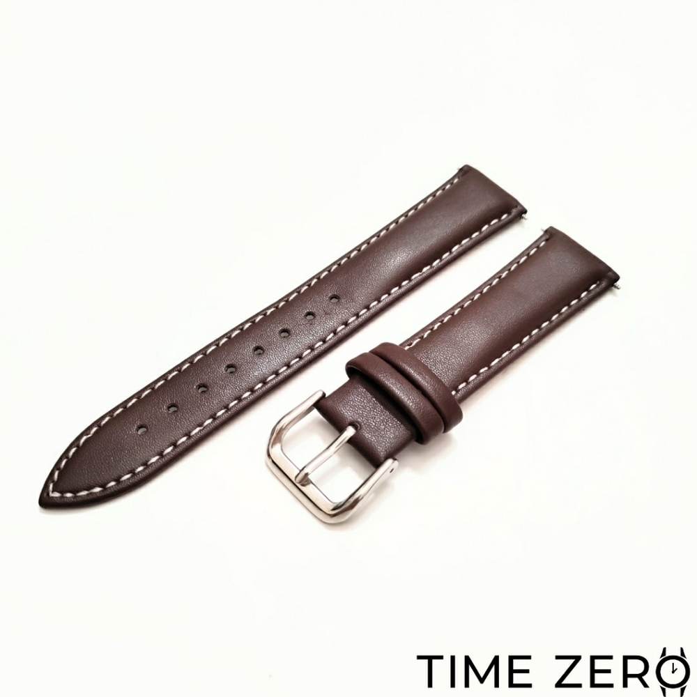 New Br/W Genuine Calfskin Leather Smooth Watch Strap (The Heritage Collection)